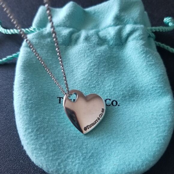 Tiffany & Co. Cutout Heart Necklace - Picture 7 of 10